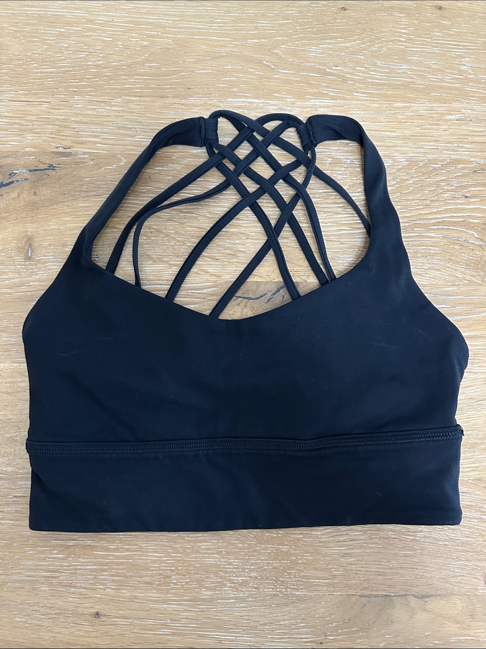 Lululemon long line bra. Black. Size 6